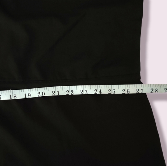 Seventh Avenue Drawstring Black Blouse Shirt 3X - Picture 9 of 11